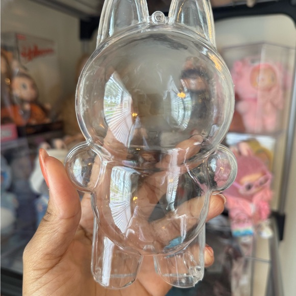 Clear Acrylic standing Labubu case - Picture 1 of 2